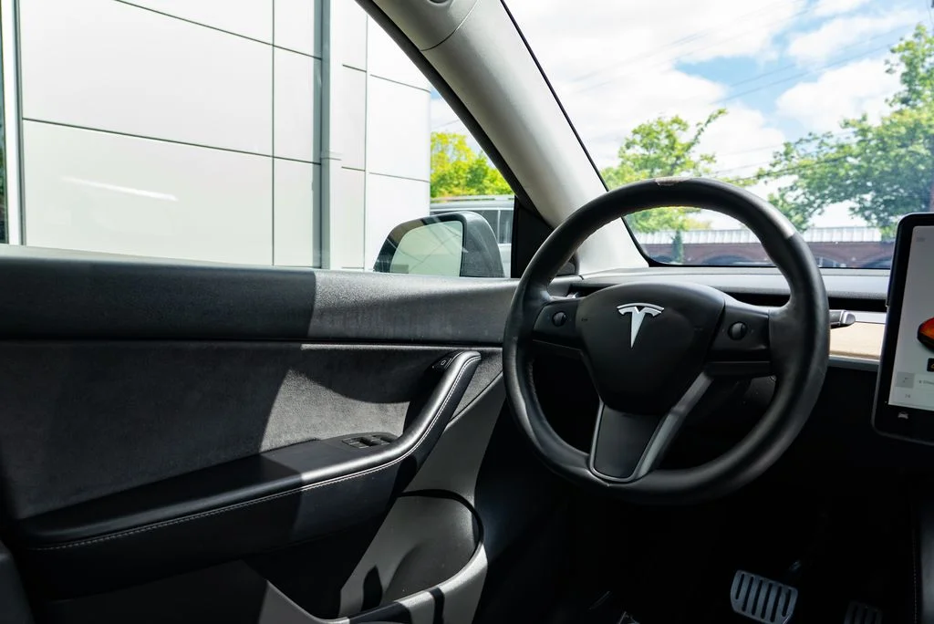 Used 2022 Gray Tesla Performance image 11