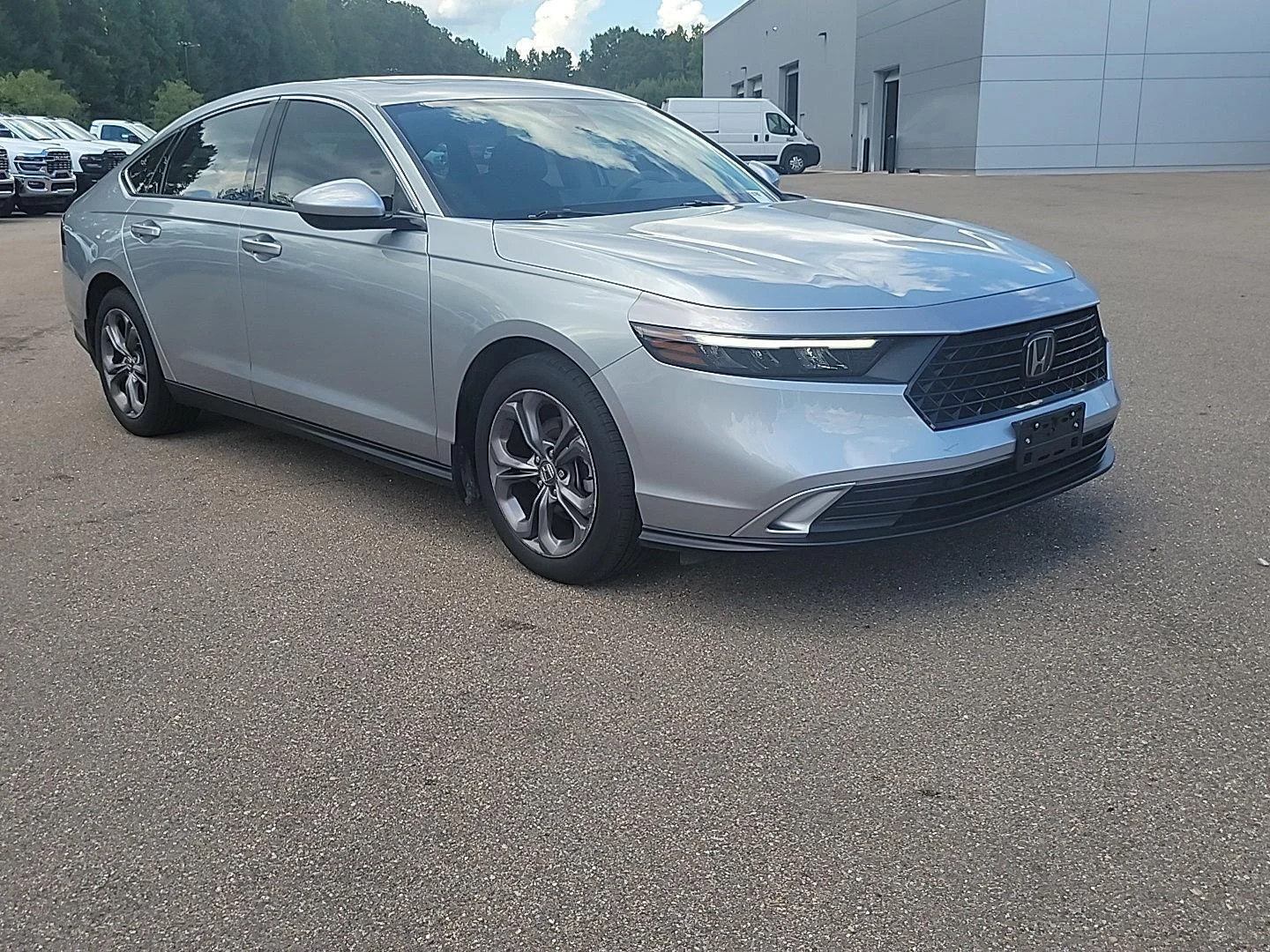 Used 2024 Solar Silver Metallic Honda EX image 18