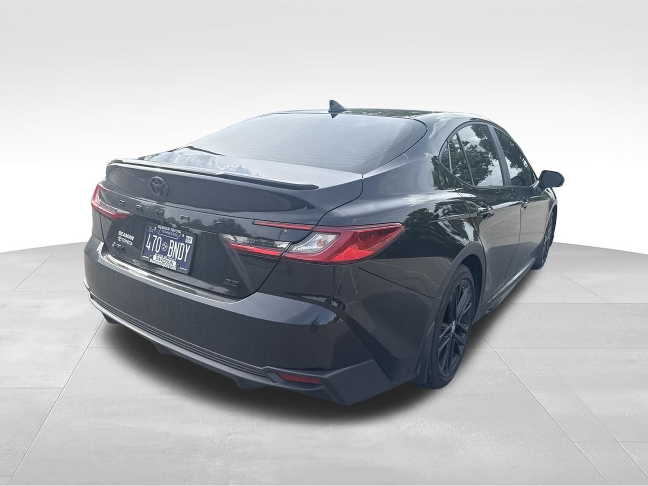 Used 2025 Black Toyota SE image 4