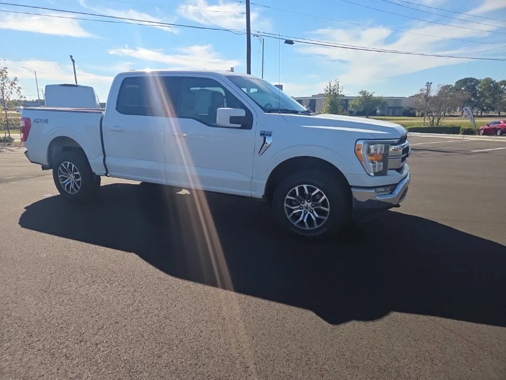 Certified Used 2021 White Ford Lariat image 23