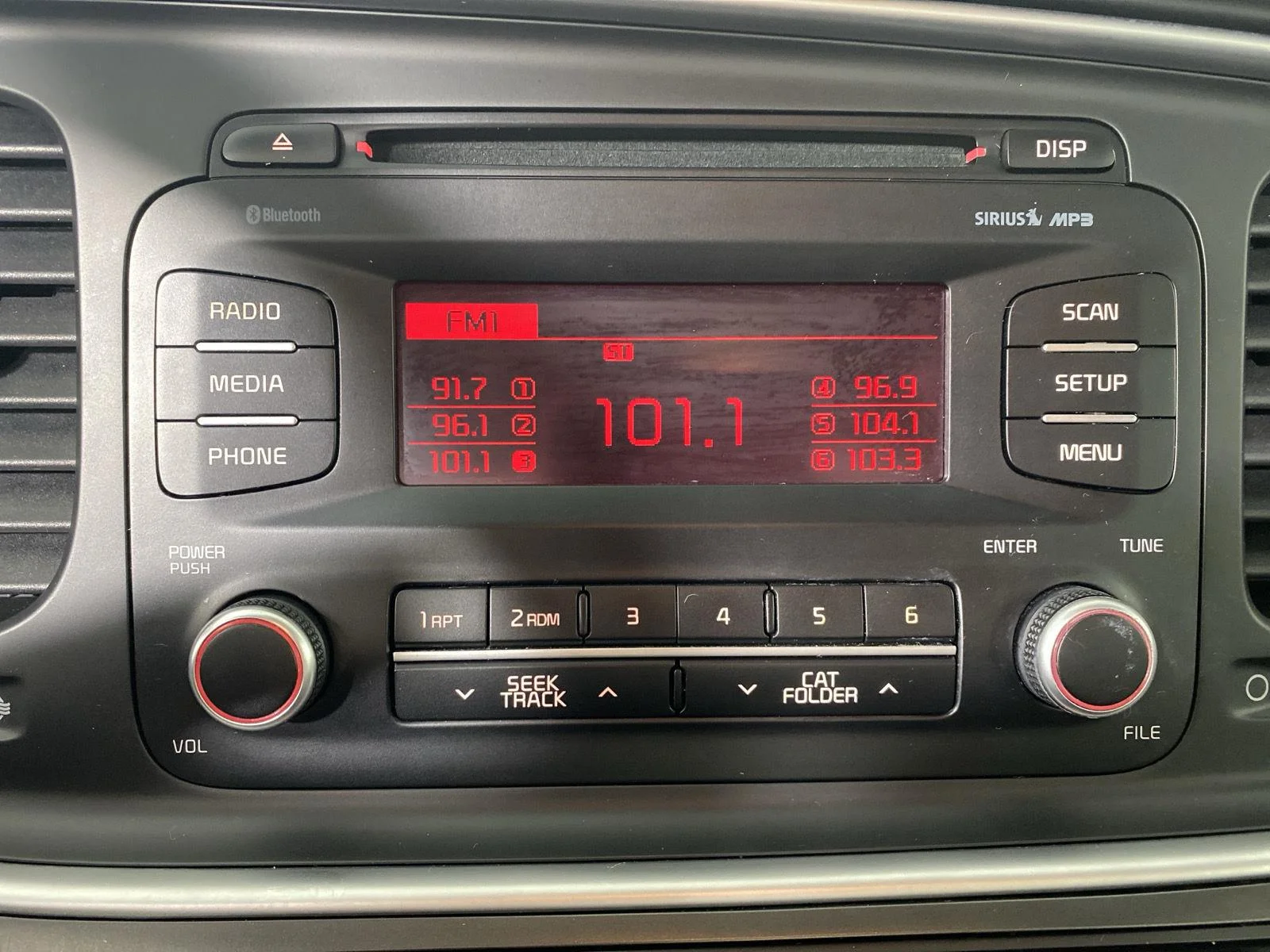 Used 2015 Smokey Blue Kia LX image 18