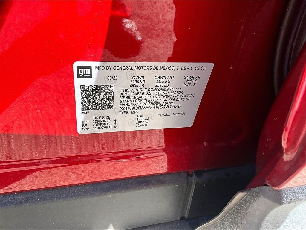 Used 2022 Cherry Red Tintcoat Chevrolet RS image 32