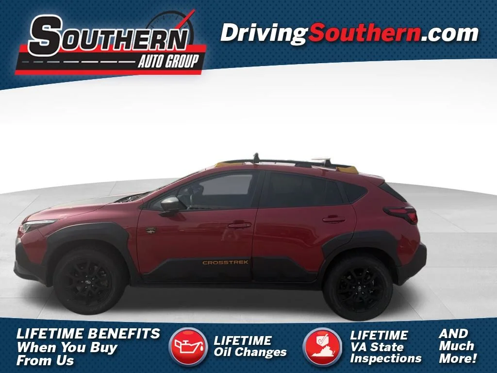 Used 2025 Red Subaru Wilderness image 1