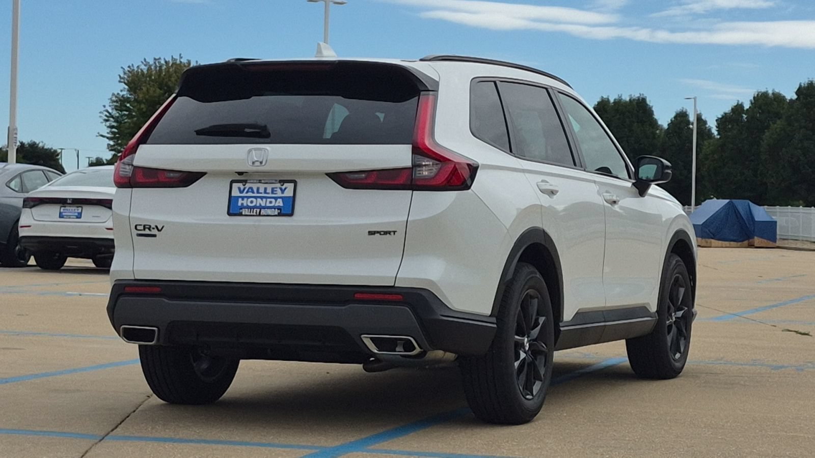 New 2027 Platinum White Pearl Honda Sport-L image 6