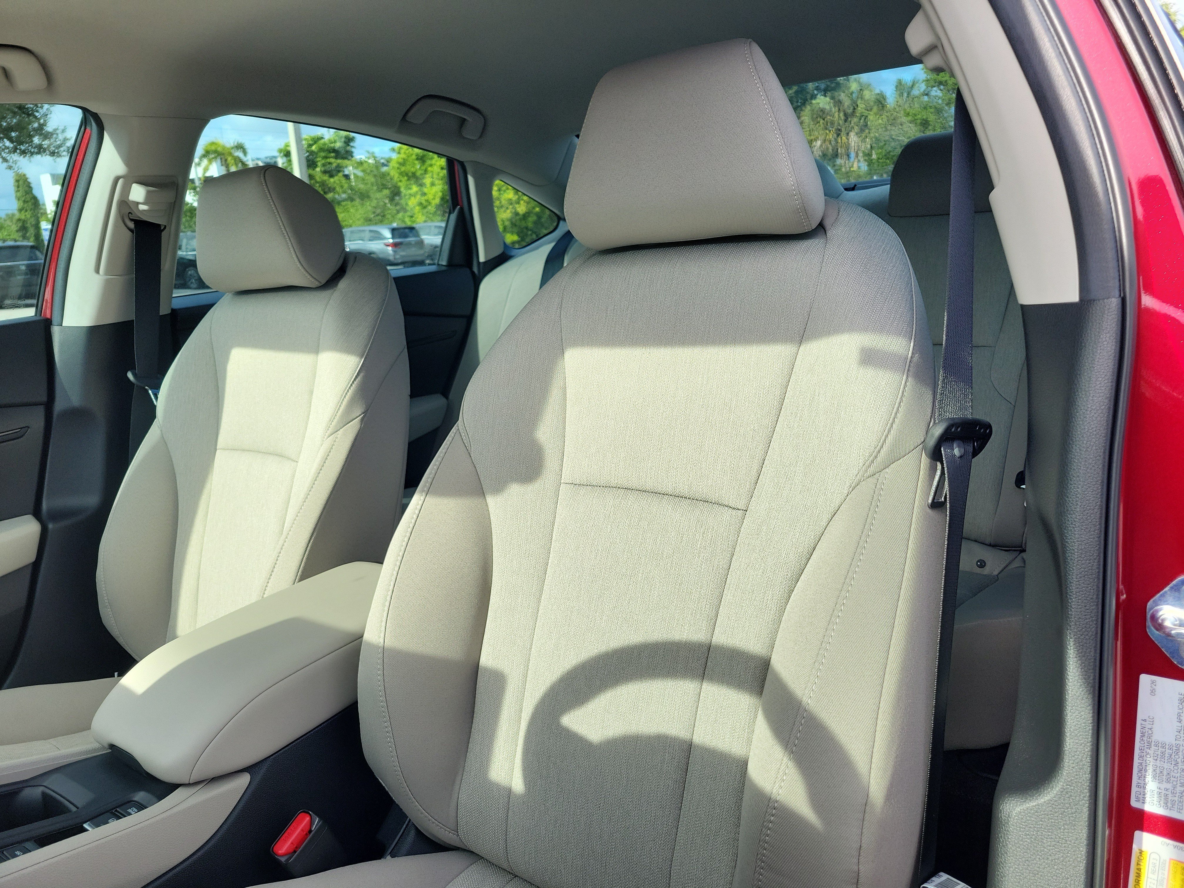 New 2026 Radiant Red Metallic Honda LX image 18