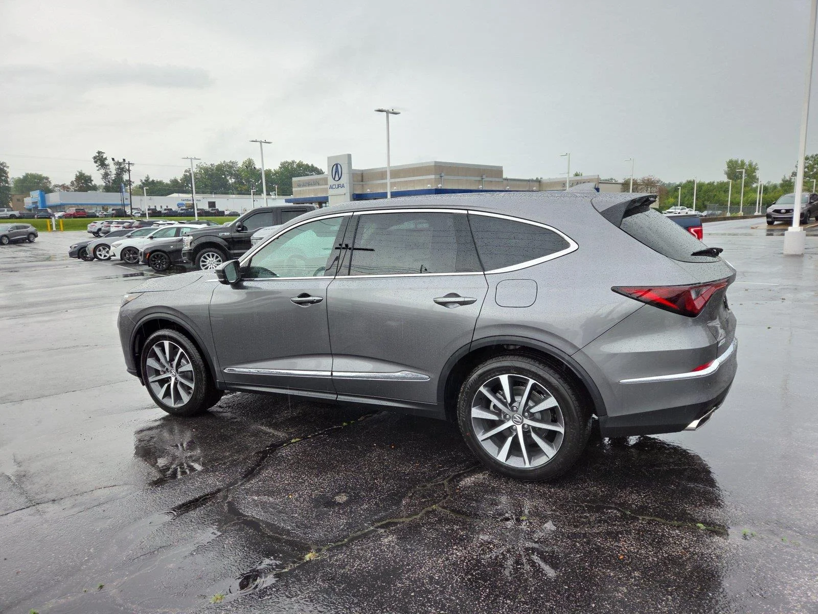 New 2026 Liquid Carbon Metallic Acura SH-AWD w/Tech image 25