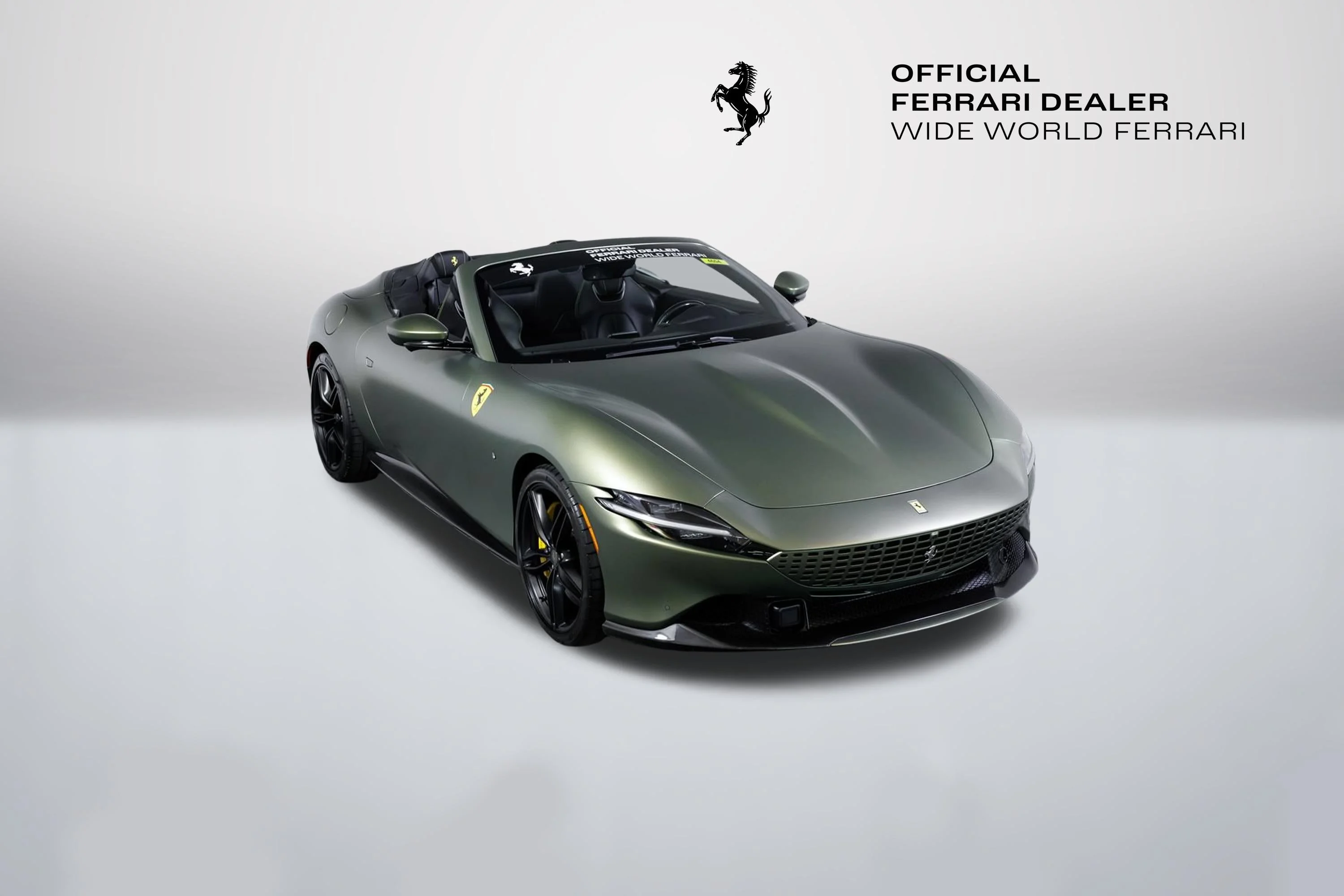 Certified Used 2024 Verde Masoni Opaco Ferrari Base image 17