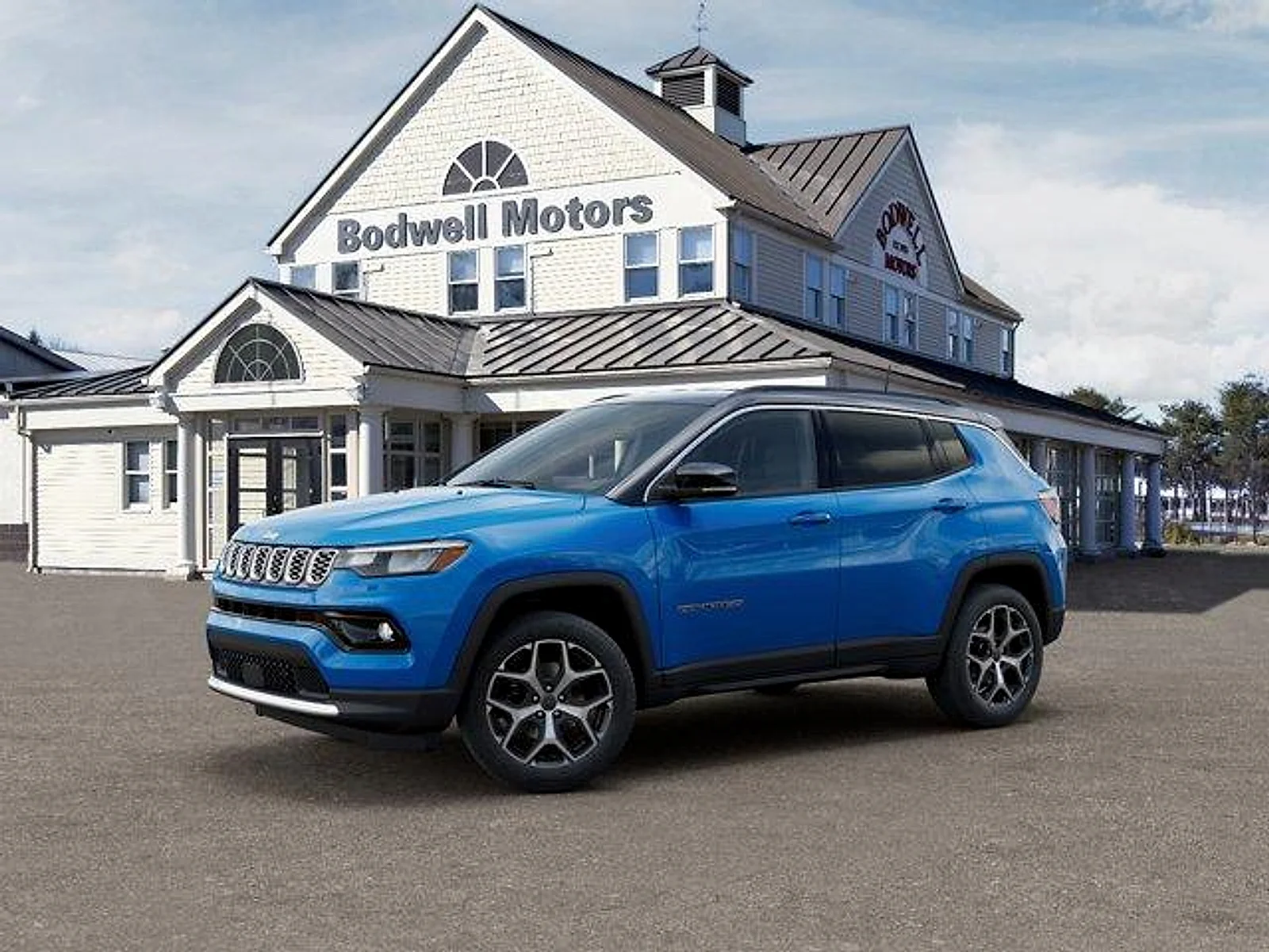 New 2026 Hydro Blue Pearl-Coat Exterior Paint Jeep Limited image 2