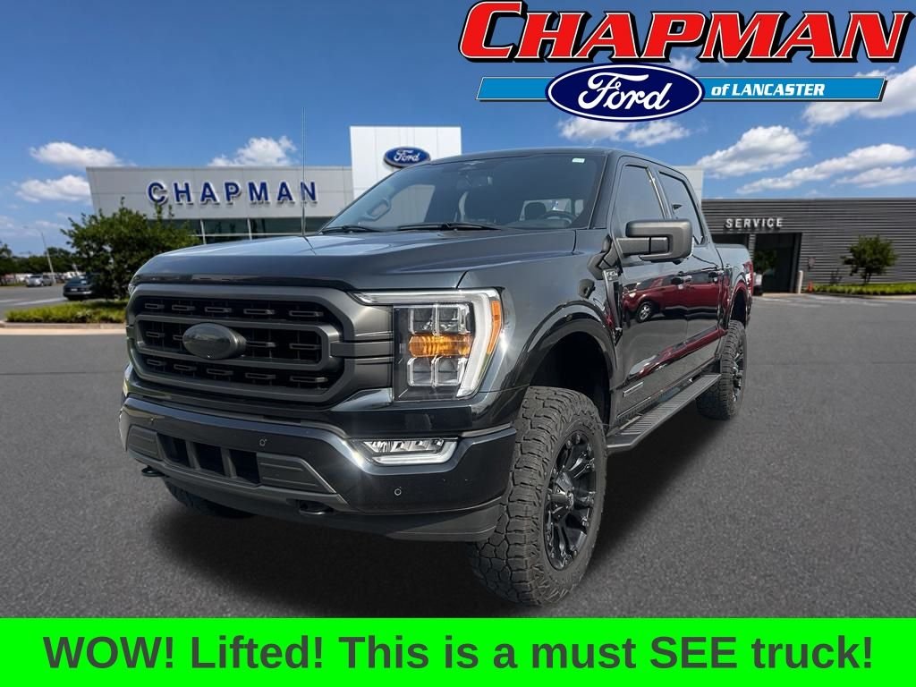 Used 2023 Black Metallic Ford XLT image 1
