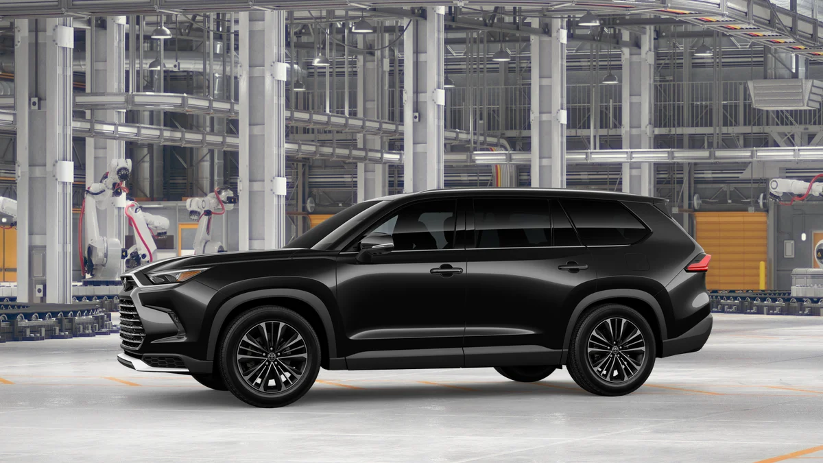New 2026 Midnight Black Metallic Toyota Hybrid MAX Platinum image 3
