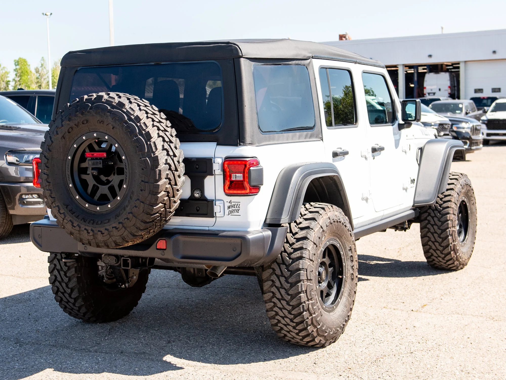 New 2026 White Jeep Willys*, 3.5 Inch Lift, 37 Inch Tires image 6