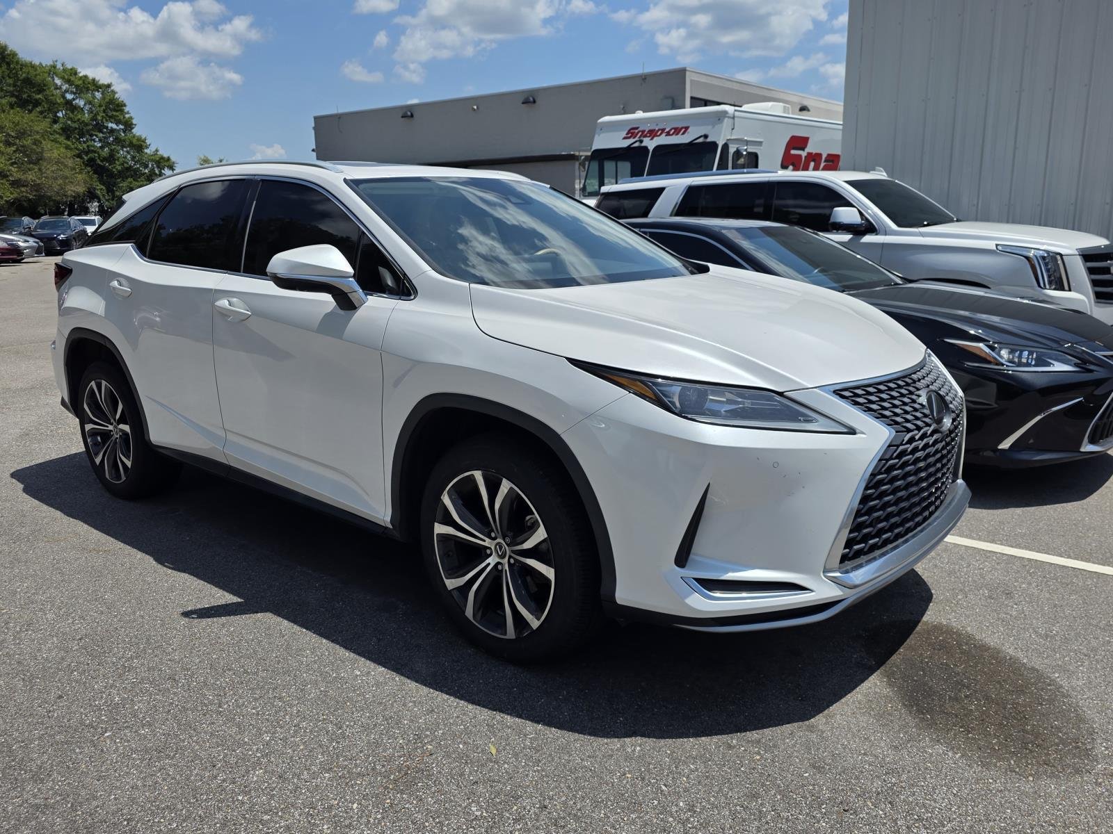 Used 2021 White Pearl Lexus 350 image 1