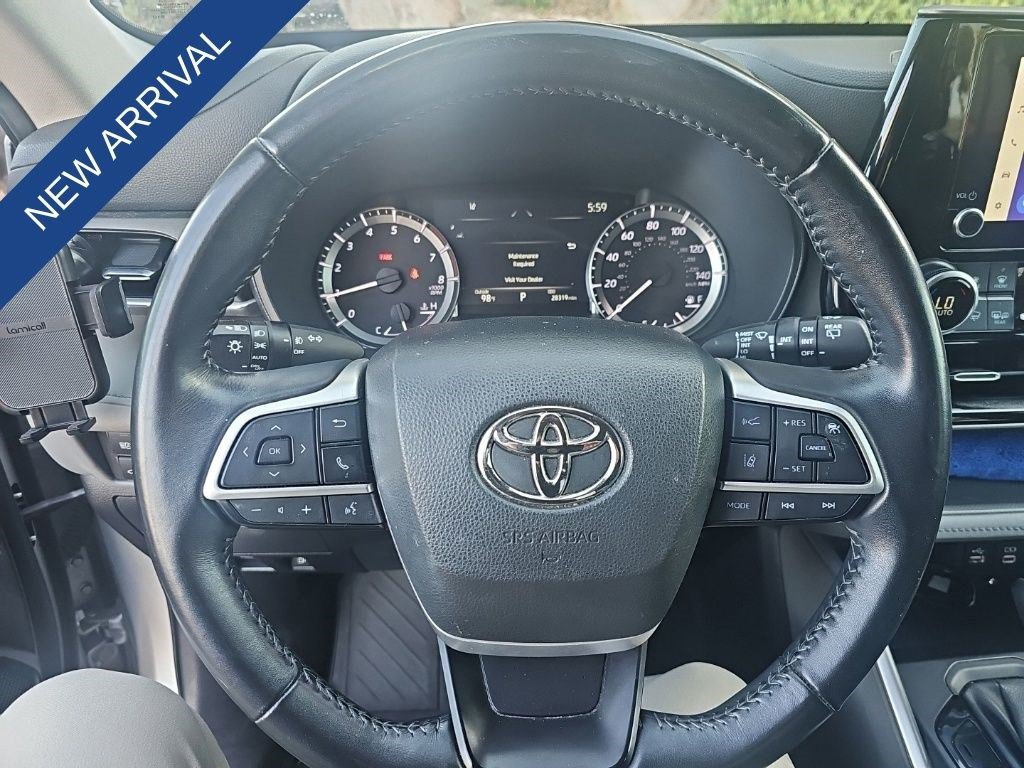 Used 2023 Celestial Silver Metallic Toyota LE image 6
