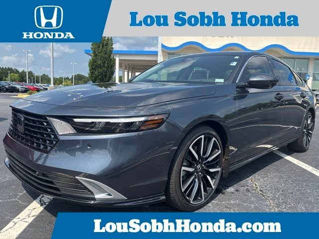 Certified Used 2024 Meteorite Gray Metallic Honda Touring image 1