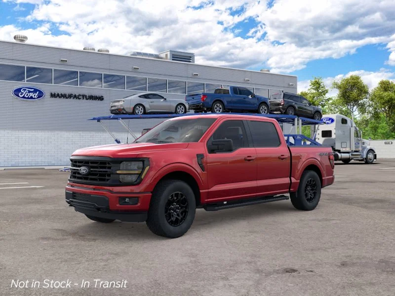New 2026 Ruby Red Metallic Tinted Clearcoat Ford XLT image 1
