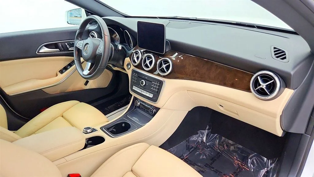 Used 2018 Polar White Mercedes-Benz CLA 250 Coupe w/ Blind Spot Assist, KEYLESS GO & 18