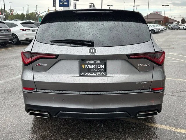 Certified Used 2023 Liquid Carbon Metallic Acura SH-AWD with A-Spec Package image 11