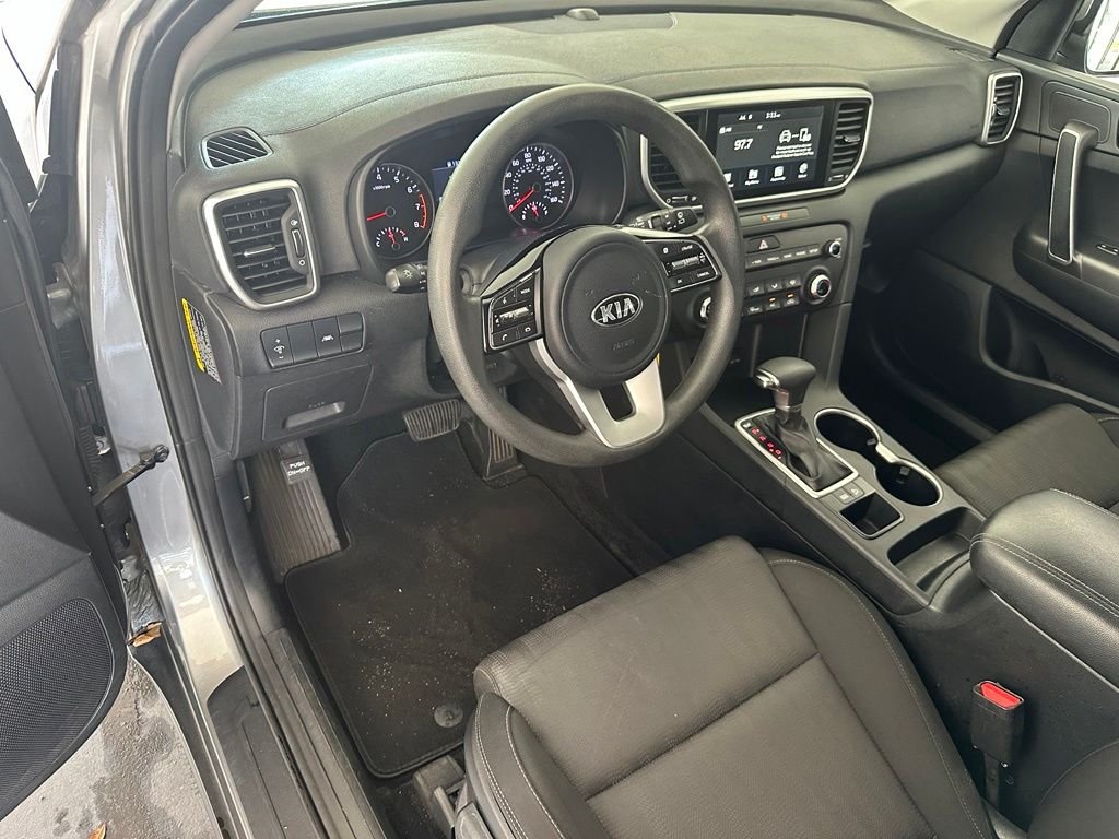 Used 2021 Gray Kia LX image 12