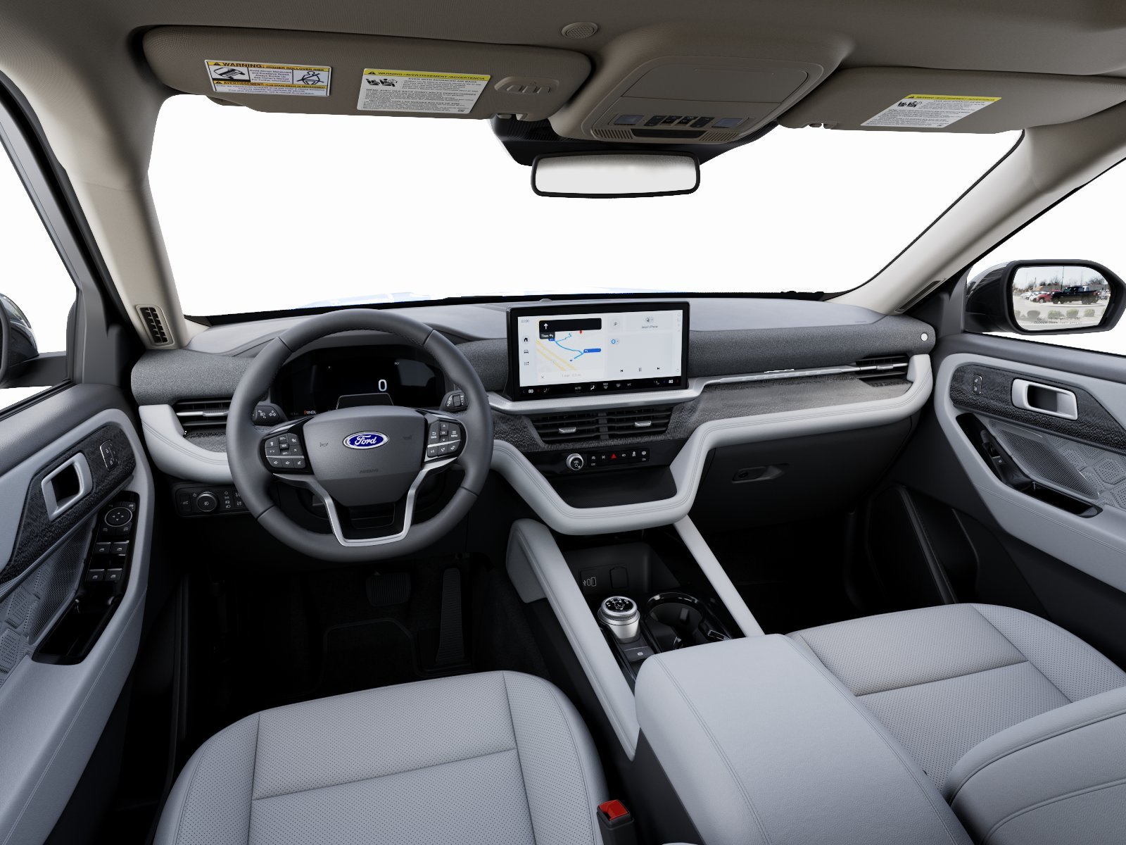 New 2027 Star White Metallic Tri-Coat Ford Platinum™ image 32