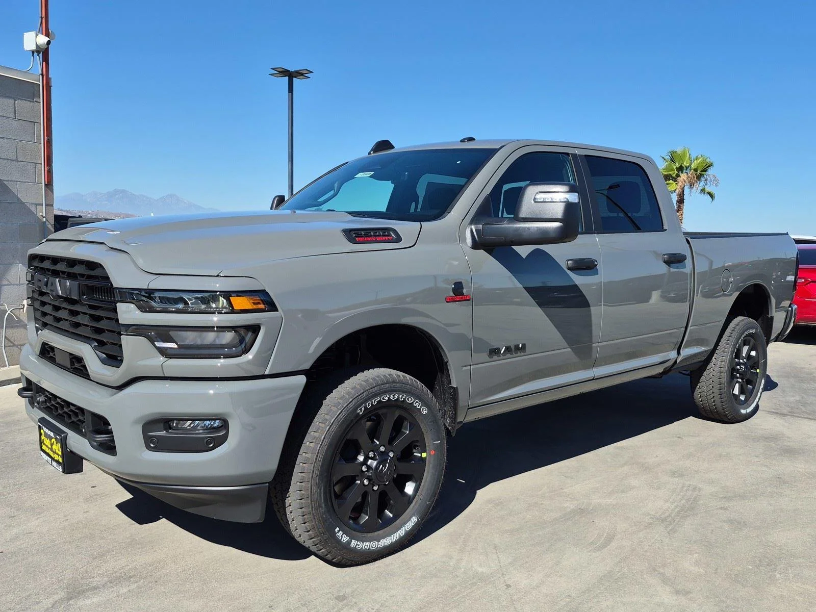 New 2026 Ceramic Gray Clear-Coat Exterior Paint RAM Big Horn image 3