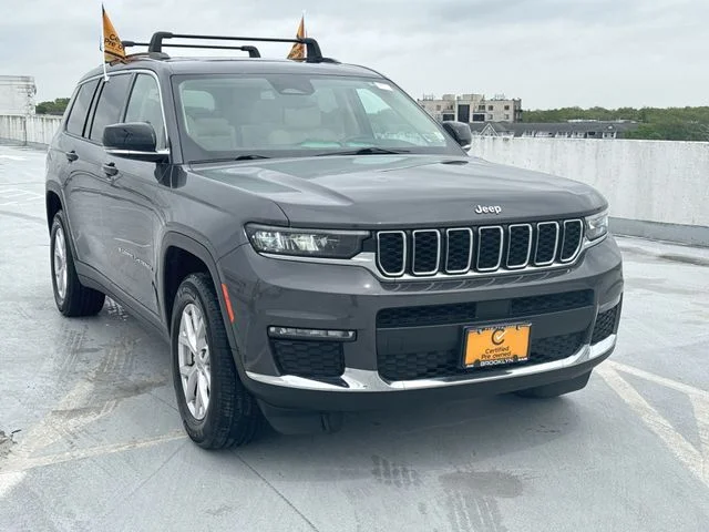 Certified Used 2021 Gray Jeep Limited image 2