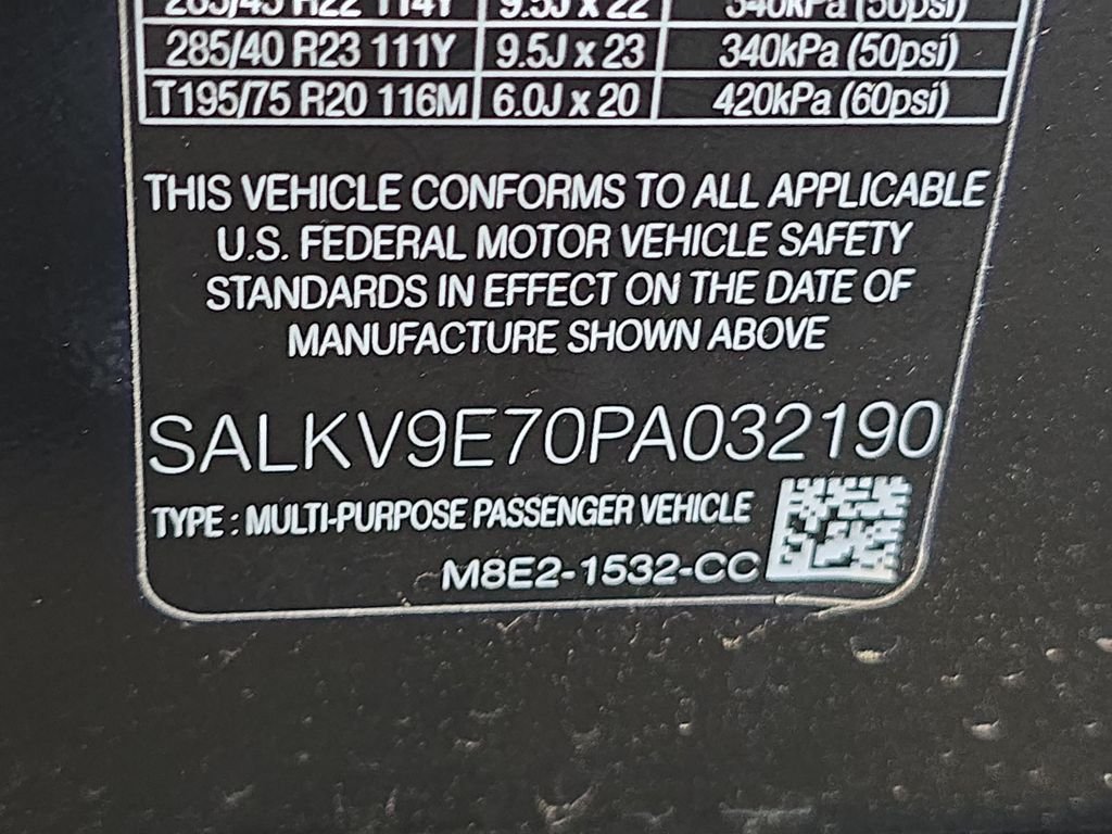 Certified Used 2023 Black Land Rover First Edition image 37