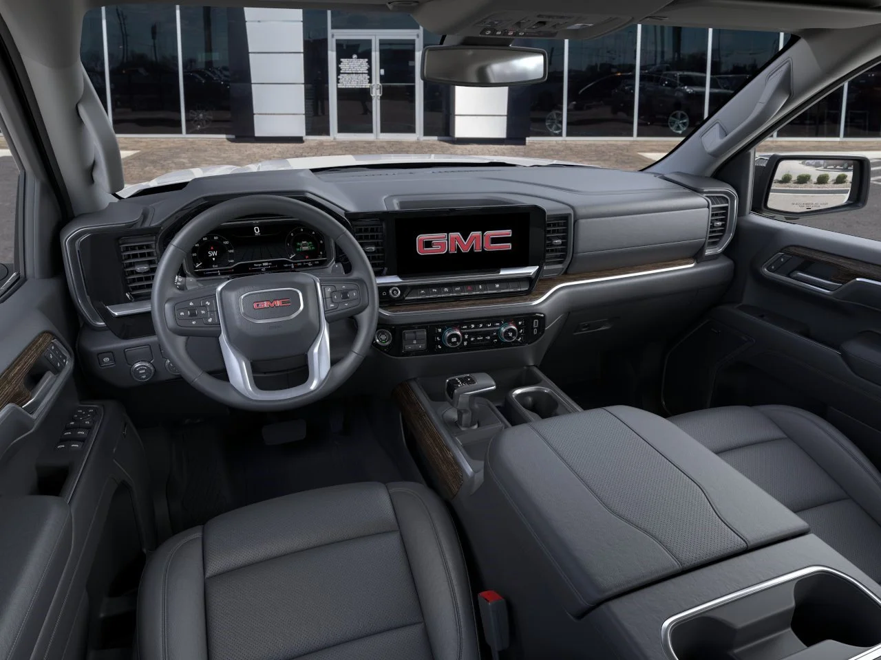 New 2026 Glacier White Tricoat GMC SLT image 15