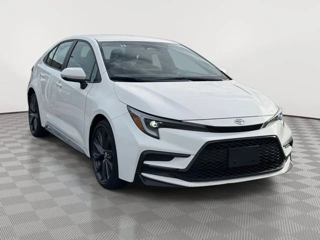 Used 2025 White Toyota SE image 4