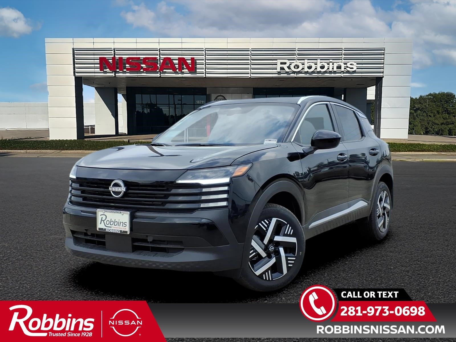 2026 Nissan Kicks SV Black at Robbins Nissan