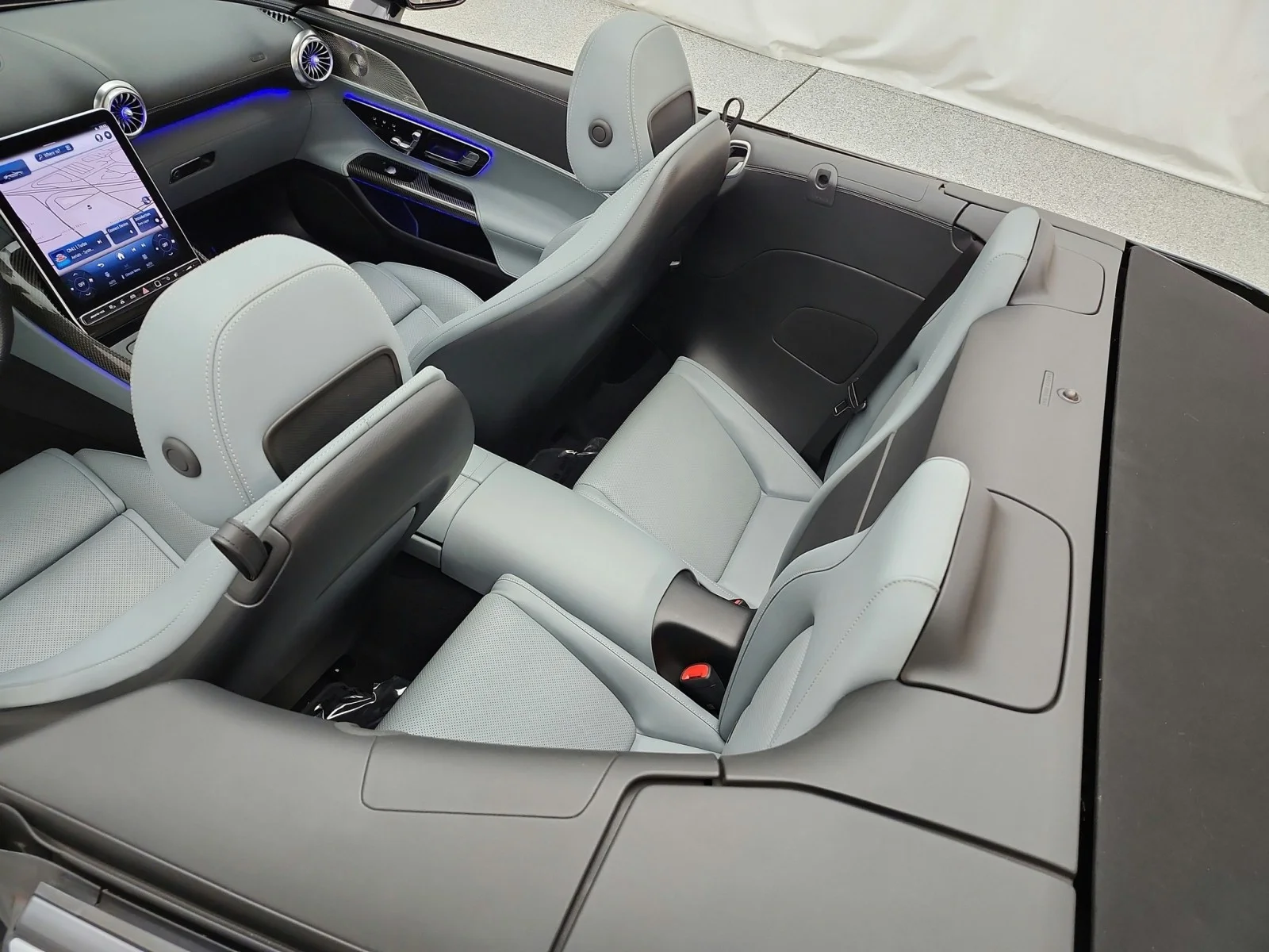 Certified Used 2022 MANUFAKTUR Alpine Grey Mercedes-Benz AMG® SL 55 Roadster image 15