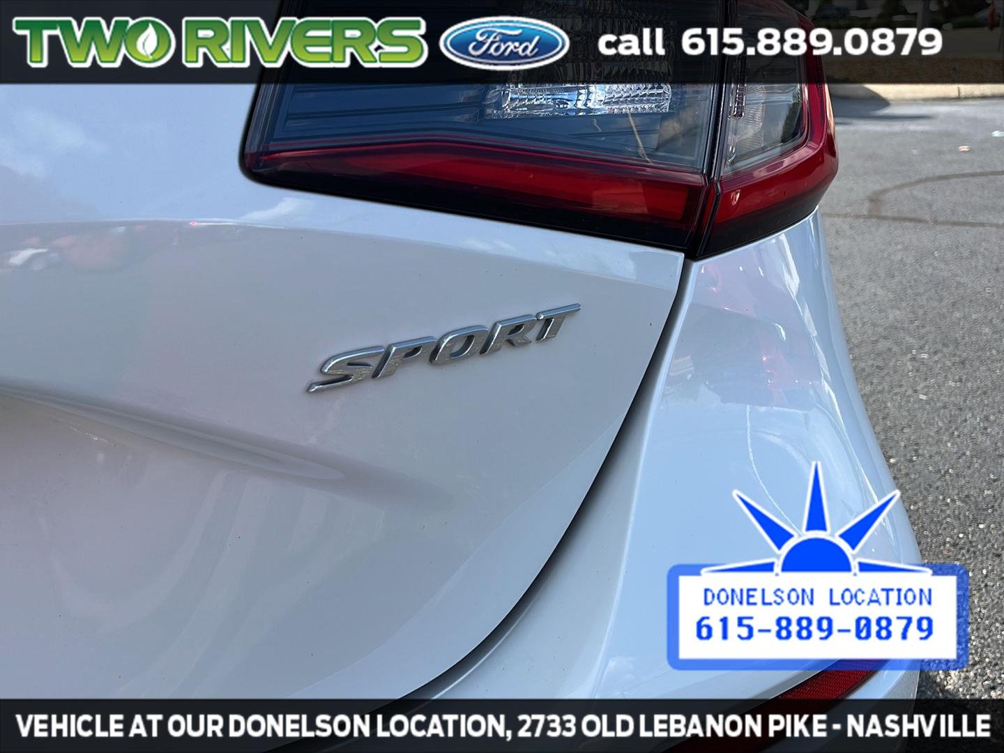 Used 2022 Platinum White Pearl Honda Sport image 9