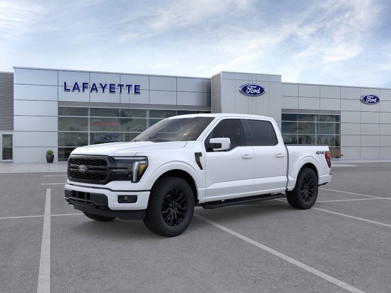 New 2026 Star White Metallic Tri-Coat Ford Lariat image 40