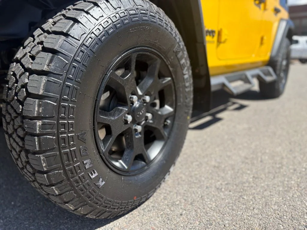 Used 2020 Yellow Jeep Unlimited Sport image 16