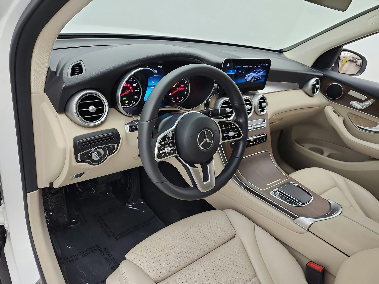 Used 2021 Polar White Mercedes-Benz GLC 300 image 9
