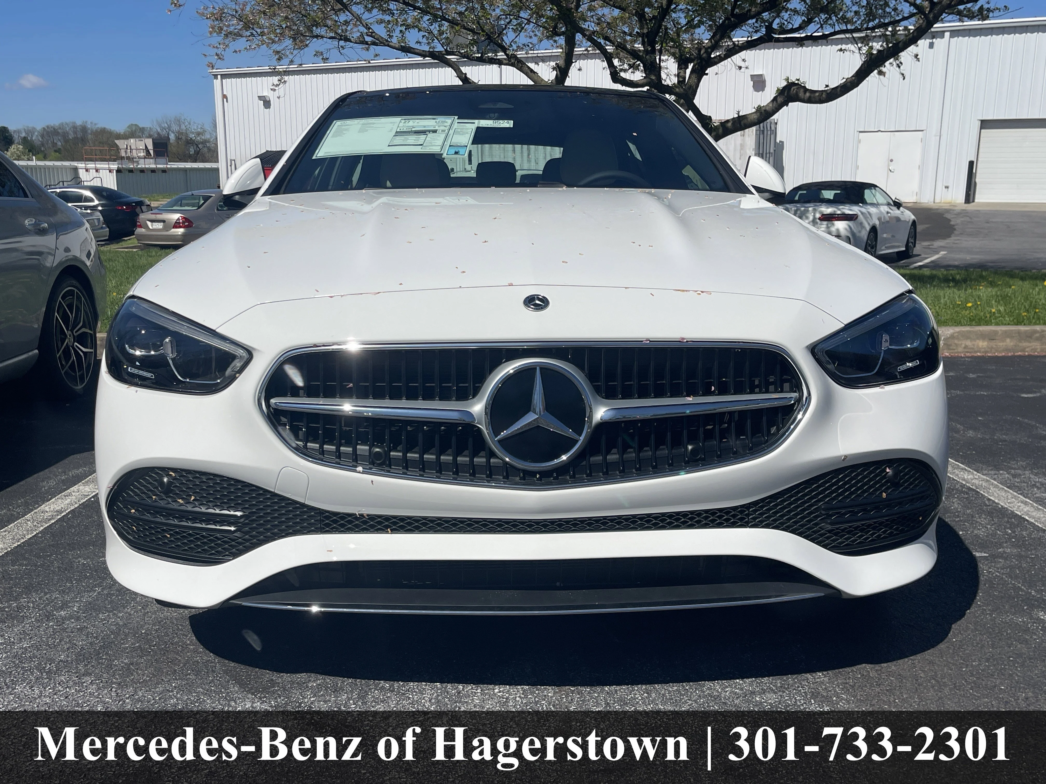 New 2026 Polar White Mercedes-Benz C 300 4MATIC® Sedan image 2