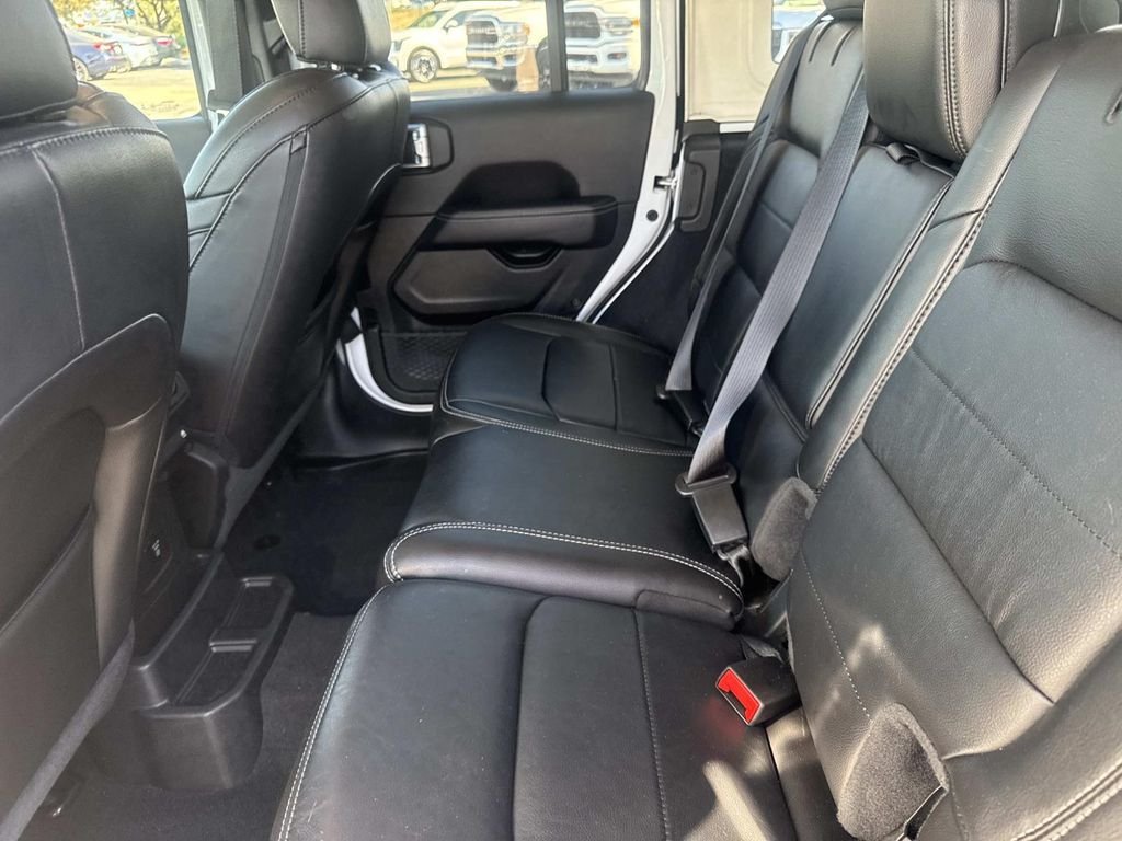 Used 2023 Bright White Clearcoat Jeep Sahara image 25