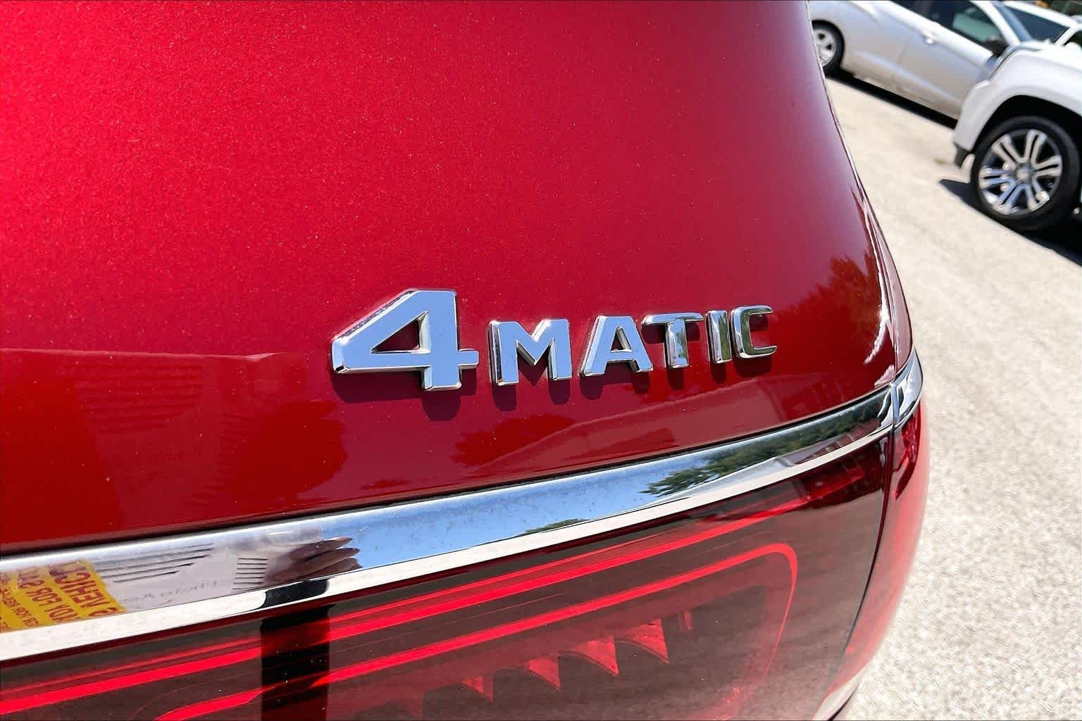 Used 2020 designo Cardinal Red Metallic Mercedes-Benz GLS 450 image 10