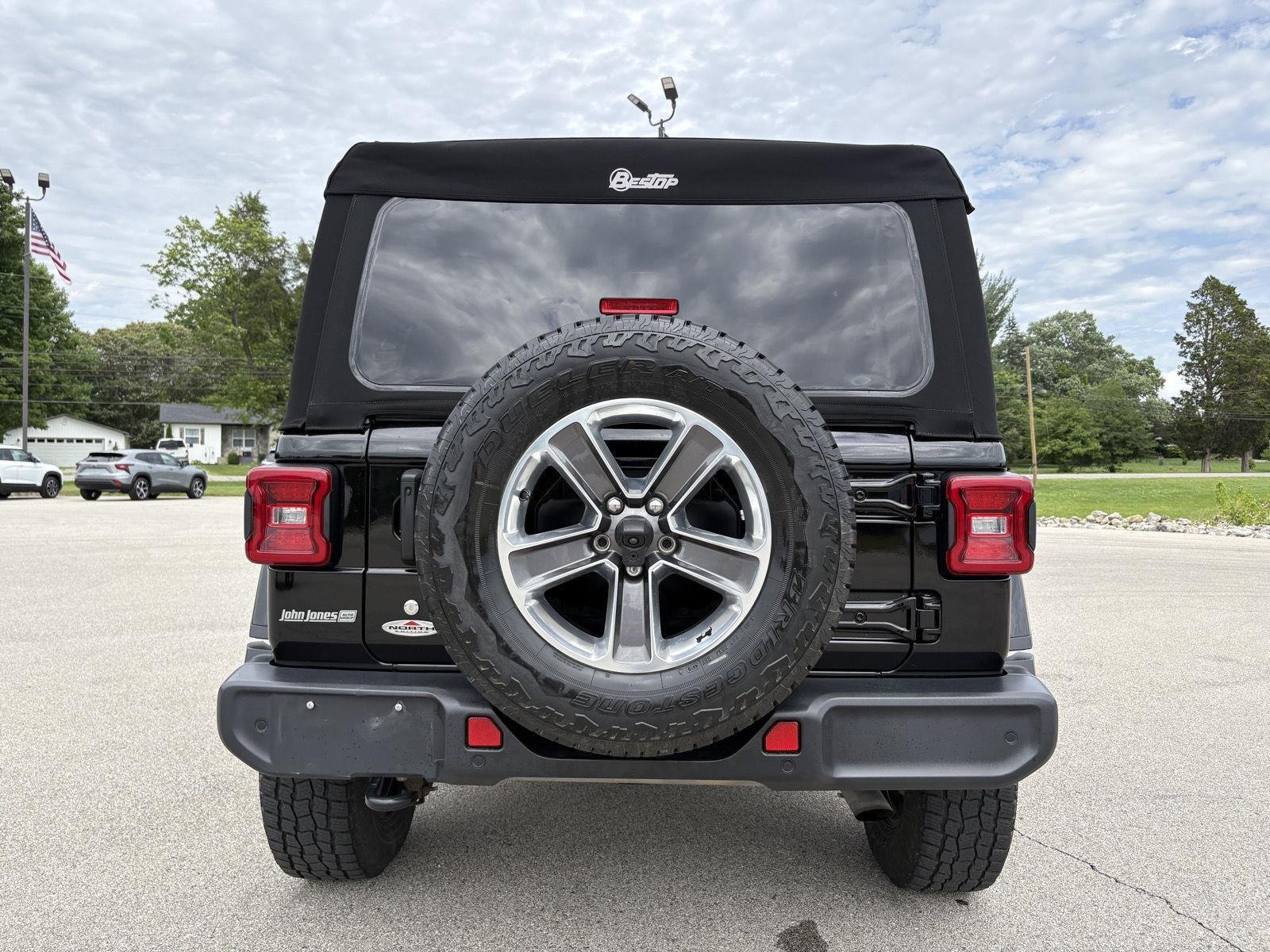 Used 2020 Black Clearcoat Jeep North Edition image 17