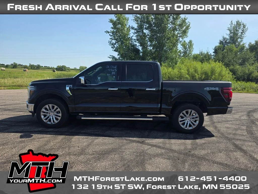 Certified Used 2024 Black Ford Lariat image 5