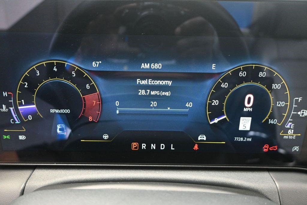 Used 2025 Grabber Blue Metallic Ford EcoBoost Premium image 10