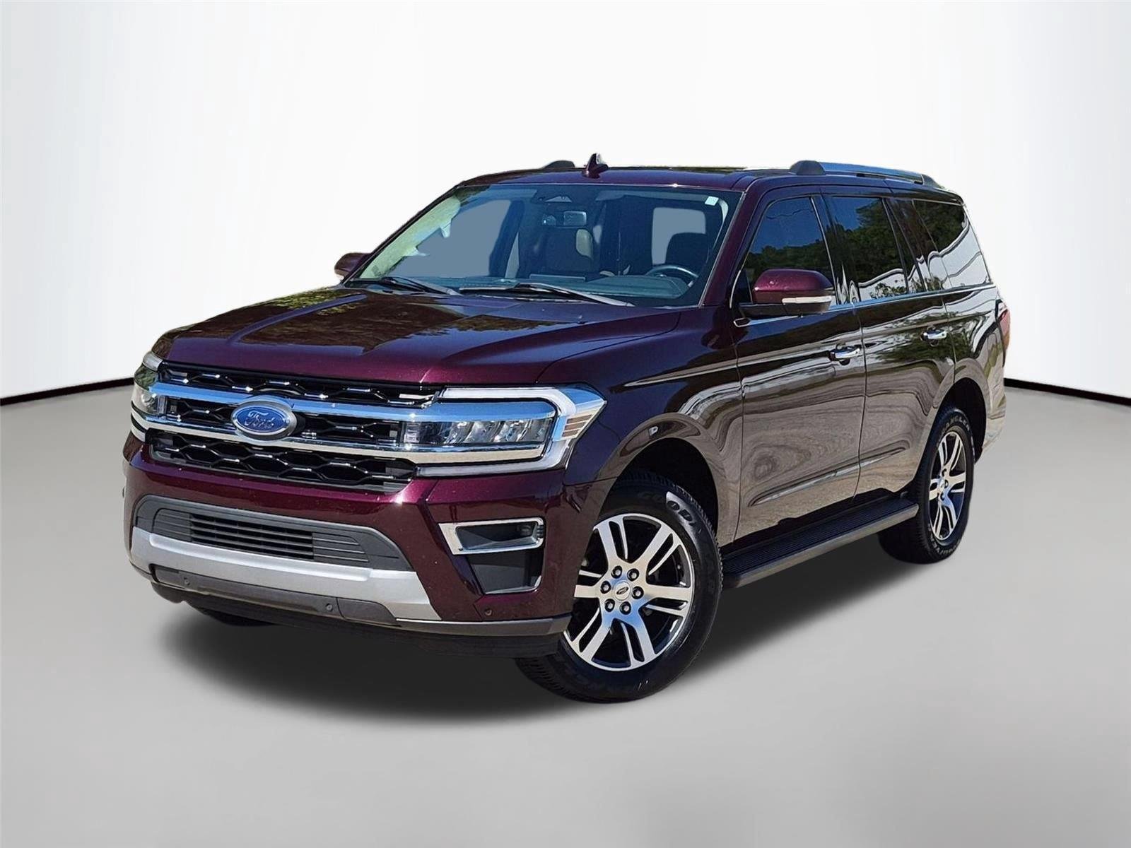 Used 2024 Jewel Red Metallic Tinted Clearcoat Ford Limited image 1