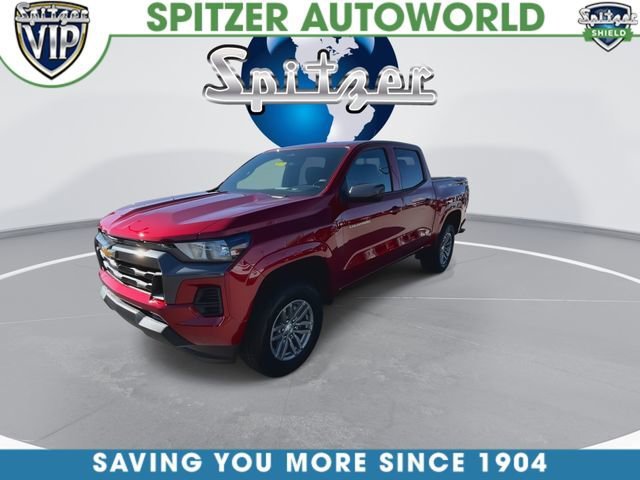 2026 Chevrolet Colorado LT Red at Spitzer Autoworld Chevy Buick GMC Cadillac
