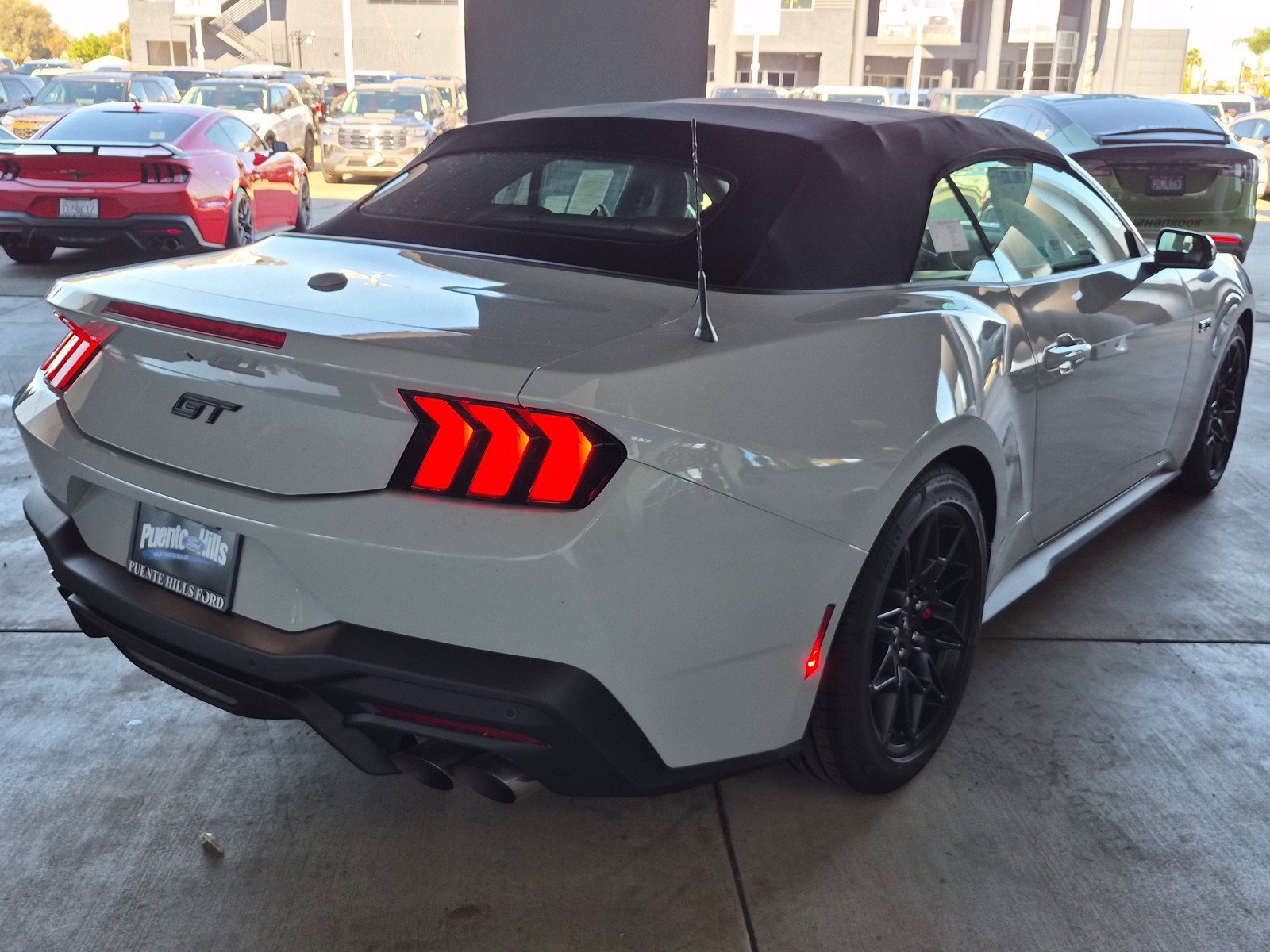 New 2026 Avalanche Gray Ford GT Premium Convertible image 8