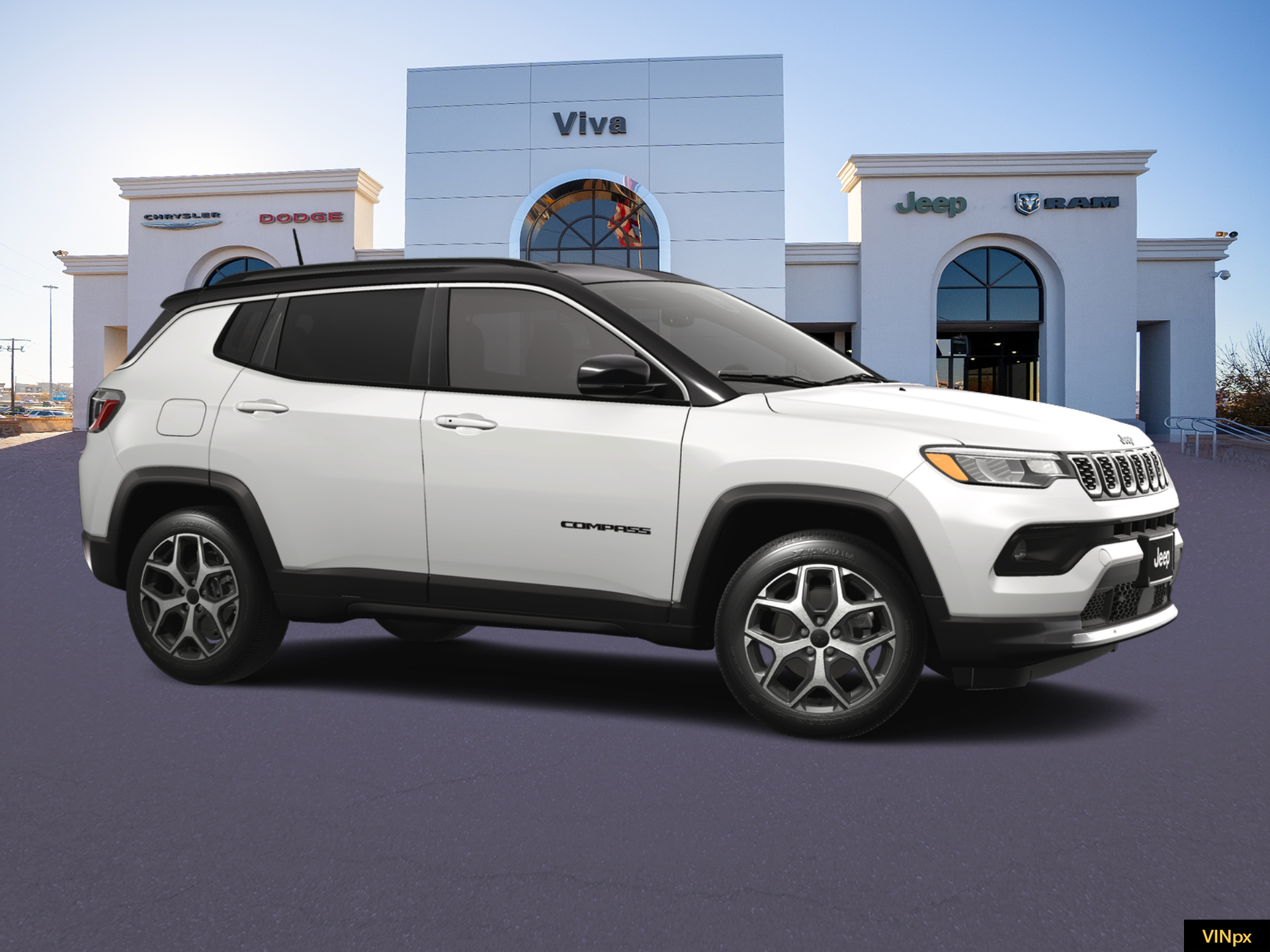 New 2026 Bright White Clear-Coat Exterior Paint Jeep Limited image 10