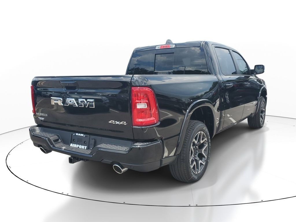 New 2026 Diamond Black Crystal Pearl-Coat Exterior Paint RAM Laramie image 3