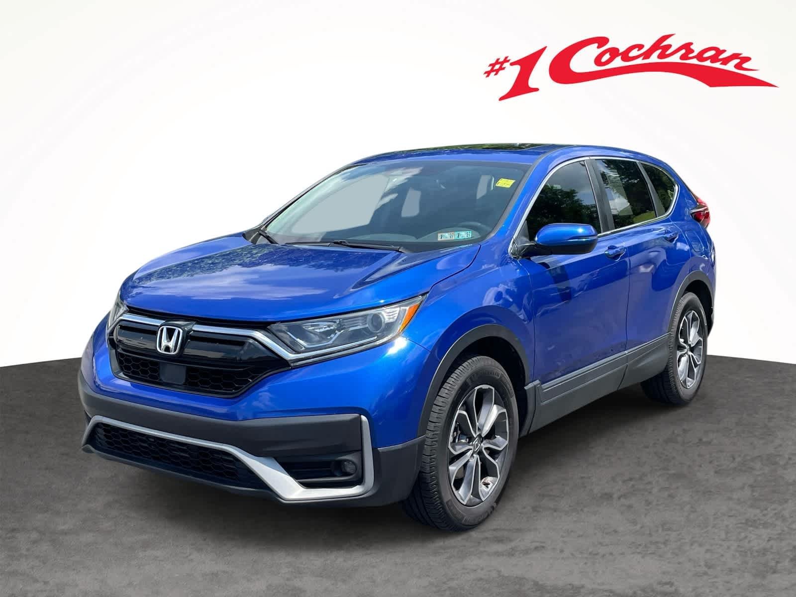 Certified Used 2020 Aegean Blue Metallic Honda EX-L image 16
