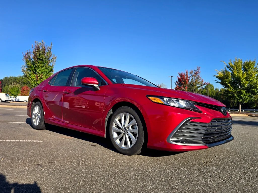 Used 2023 Red Toyota LE image 30