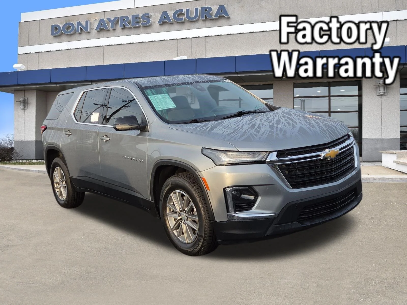 Used 2023 Sterling Gray Metallic Chevrolet LS image 1