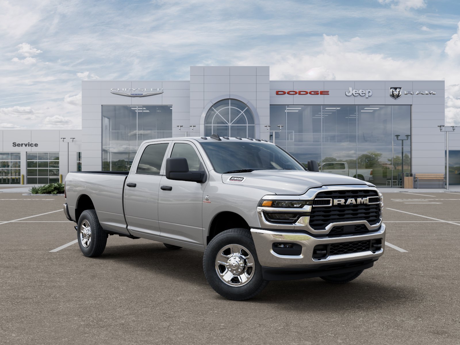 New 2026 Silver-Zynith Exterior Paint RAM Tradesman image 33