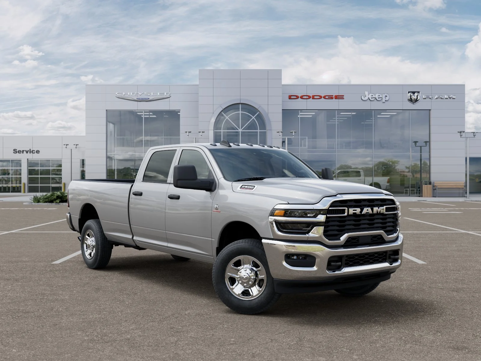 New 2026 Silver-Zynith Exterior Paint RAM Tradesman image 33